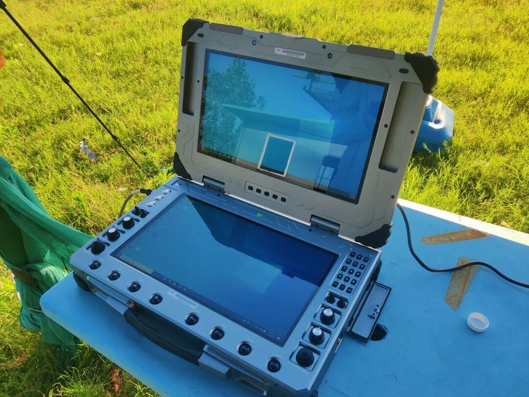 Tandem rotor UAV helicopter flight controller tuning setup with differential collective pitch