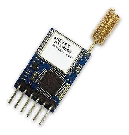 Edge camera running lightweight vision processing and reporting detections over a LoRa mesh